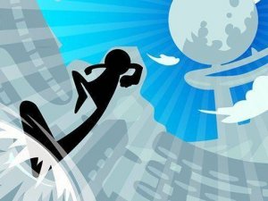 Stickman Vertical Runner