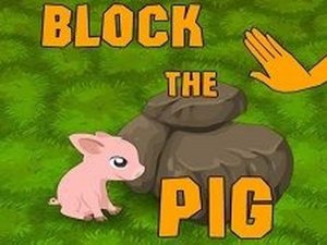Block the Pig Online Puzzle Game - Strategy Puzzle Game