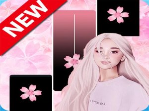 Ariana Grande Piano Tiles Pink Music Magic Online Arcade Game