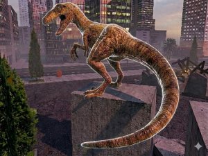 Dinosaur City Hunting Destroy Online Action Game