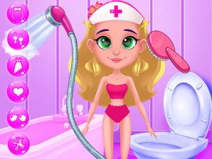 Violet Doll My Virtual Home Online Care Game