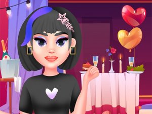 Valentine Makeup Dress Up