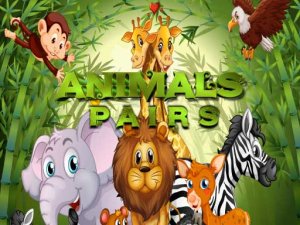Animals Pairs Match 3 Online Puzzle Game - Memory Match Game