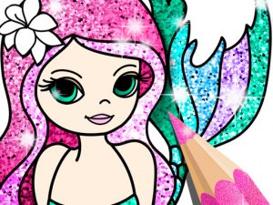Mermaid Coloring Book Online Game