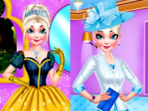 Royal Queen vs Modern Queen Dressup
