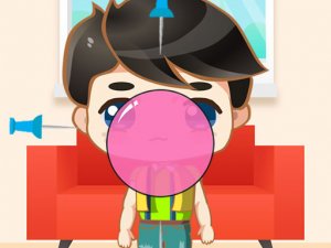 Biggest Gum Bubble Game Online Arcade Game