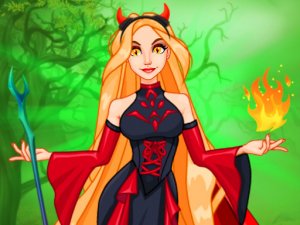 Dark Princess Dress Up Game