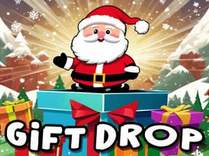 Gift Drop Puzzle Game Online - Physics Puzzle Game