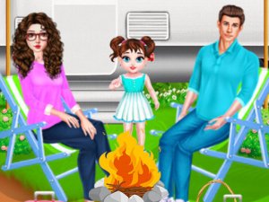 Family Camping Adventure Game