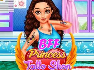 BFF Princess Tattoo Shop Online Game - Art & Design Game