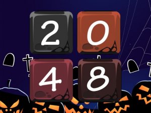 Halloween 2048 Puzzle Game
