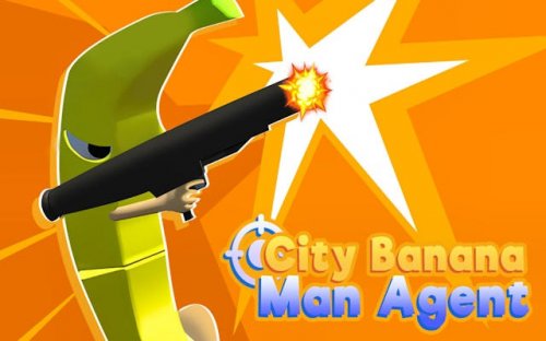 City Banana Man Agent: Urban Adventure Game