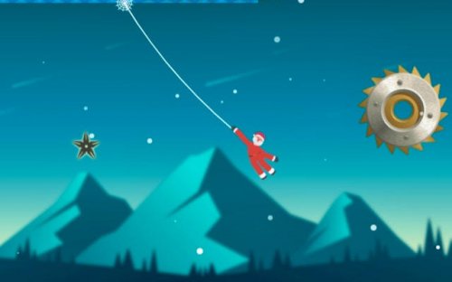 Spider Santa Claus: Festive Swing Adventure