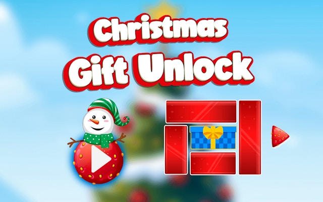 Christmas Gift Unlock Puzzle Game
