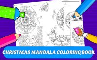 Christmas Mandala Coloring Book - Free Coloring Game
