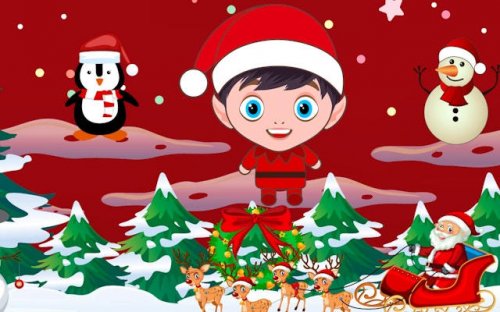 Christmas Puzzle Link Game