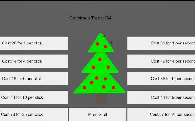 Christmas Tree Clicker - Idle Tree Farm Game