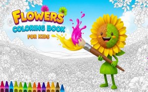 Flower Coloring Fun for Kids