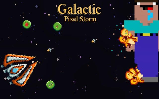 Galactic Pixel Storm - Space Precision Fighter Game