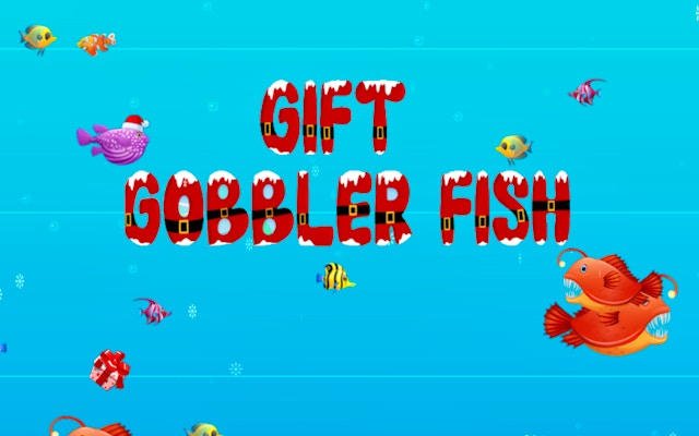 Gift Gobbler Fish: Holiday Underwater Adventure