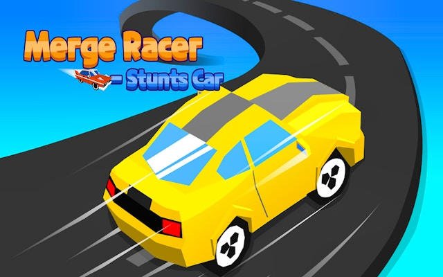 Merge Racer Stunts Car - Ultimate Racing Game