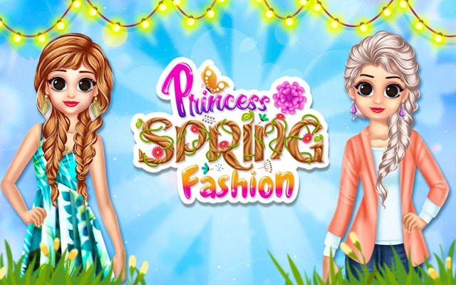 Princess Spring Fashion Dress Up Game