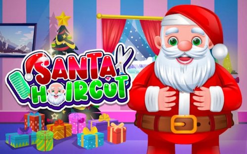 Santa Haircut Salon Game