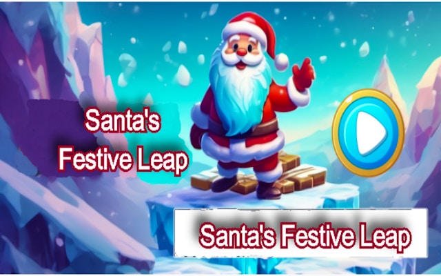 Santa's Festive Leap - Holiday Arcade Game