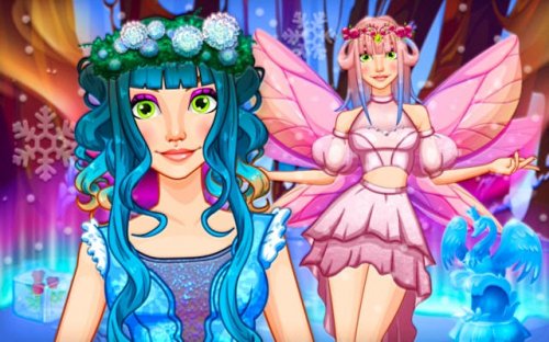 Winter Fairy Dress Up & Makeover Game