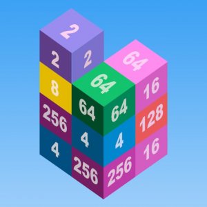 Stacktris 2048 Puzzle Game - Number Merge Puzzle