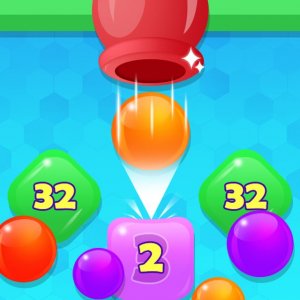 2048 Drop Merge Puzzle
