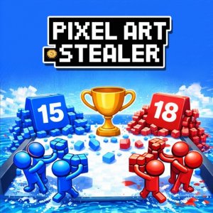 Pixel Art Stealer Online Arcade Game
