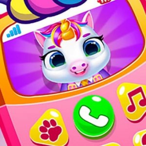 Baby Unicorn Phone Fun Game