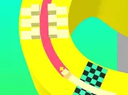 Neon Corridor Dash 3D