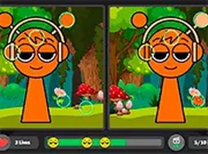 Sprunki Spot the Differences Puzzle